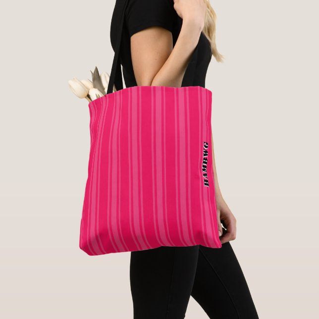 HAMbyWG - Tote Bag  - Pink/PInk (Close Up)