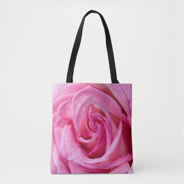 HAMbyWG - Tote Bag - Pink Rose (Front)