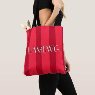 HAMbyWG - Tote Bag - Red/Red