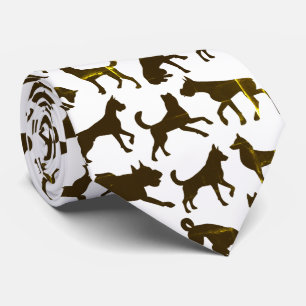 HAMbyWG - Vintage Look Dogs Tie