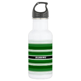 HAMbyWG - Water Bottle - Green & White