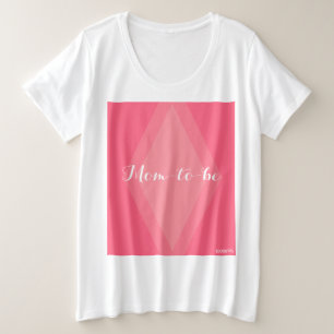 HAMbyWG - Women's T-Shirt - Mum to be - Watermelon Plus Size T-Shirt