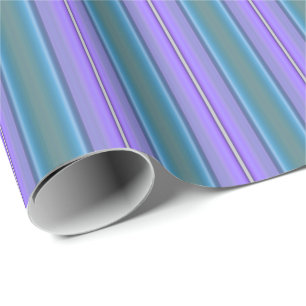 HAMbyWG - Wrapping Paper - Purple & Blue Stripe