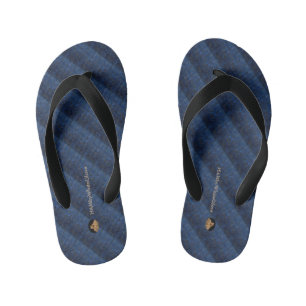 HAMbyWhiteGlove Logo Indigo - Flip-Flops Kid's Jandals