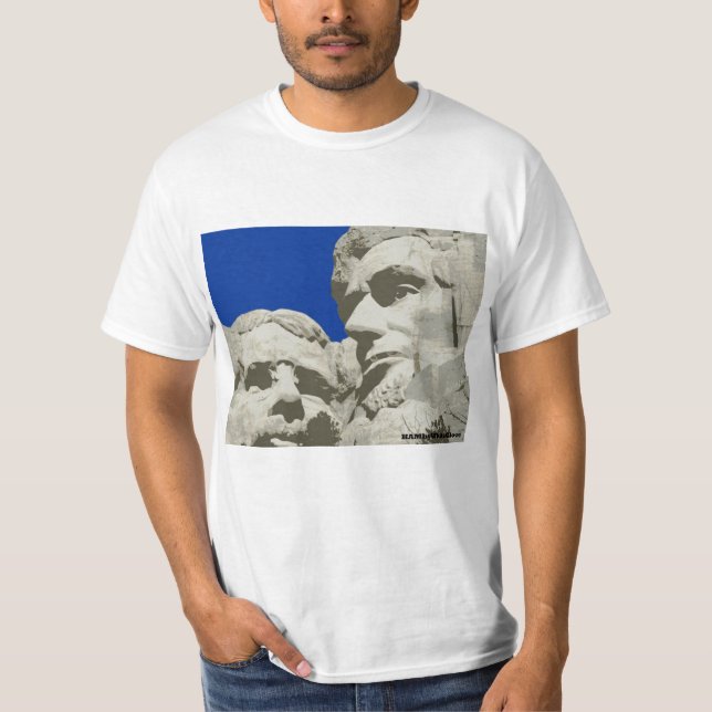 HAMbyWhiteGlove T-Shirt - Mt. Rushmore Basic Paint (Front)