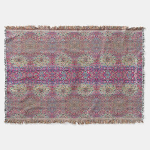 HAMbyWhiteGlove - Throw Blanket - Pink Persian
