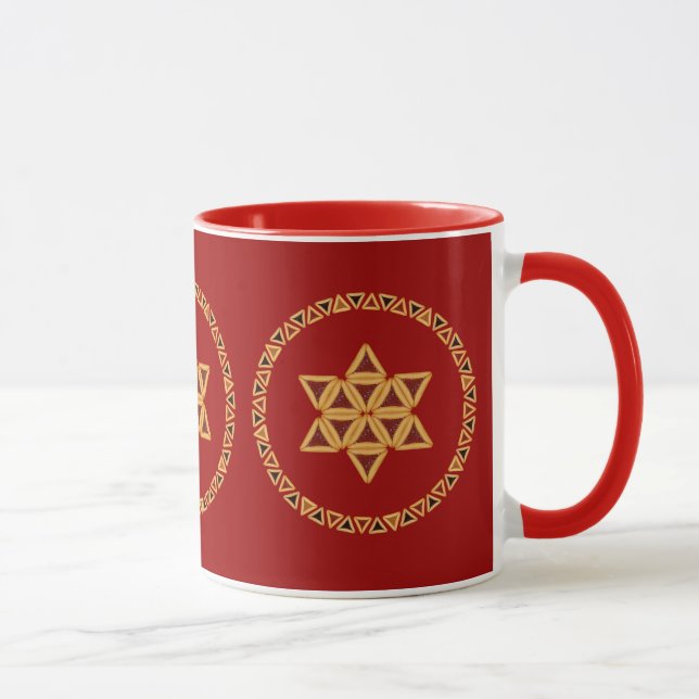 Hamentashen Star of David Mug (Right)