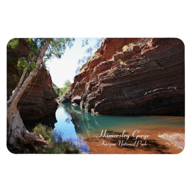 Hamersley Gorge, Karijini National Park - Magnet (Horizontal)