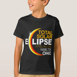 Hamilton 2024 Solar Eclipse 2024 040824 Eclipse T-Shirt