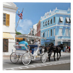 Hamilton Bermuda Carriage Ride Tile