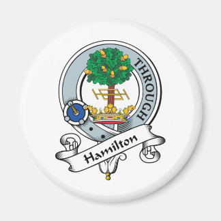 Hamilton Clan Badge Magnet