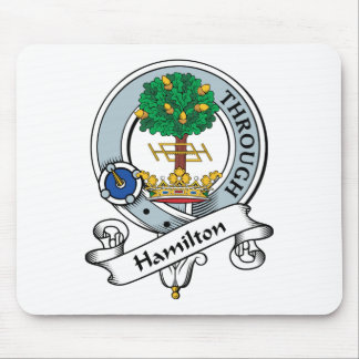 Hamilton Clan Badge Mouse Pad