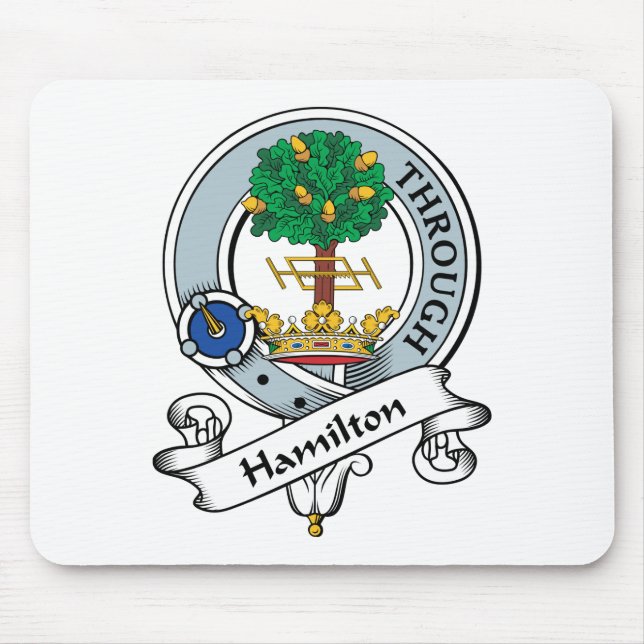 Hamilton Clan Badge Mouse Pad (Front)