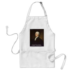 Hamilton Fall For Anything Quote Gift Standard Apron