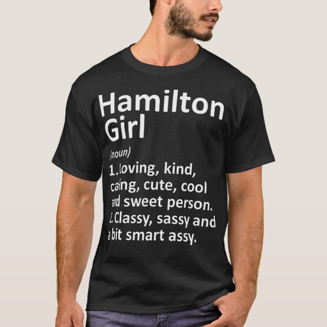 Hamilton Girl Oh Ohio T-Shirt (Front)