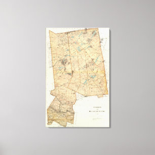 Hamilton, Herkimer counties Canvas Print