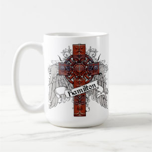 Hamilton Tartan Cross Coffee Mug