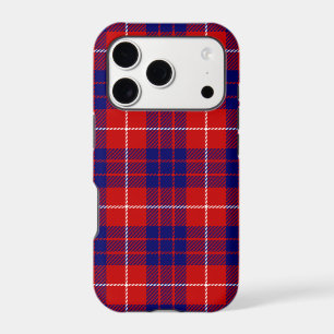 Hamilton tartan red blue purple plaid