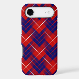 Hamilton tartan red blue purple plaid