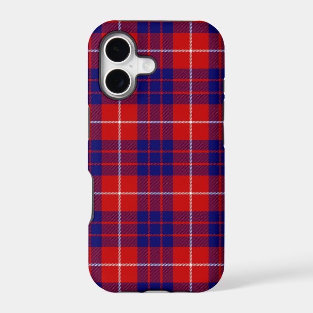 Hamilton tartan red blue purple plaid (Back)