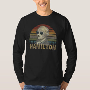 Hamilton Wearing Sunglasses T-Shirt