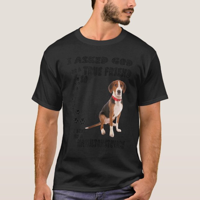 Hamiltonstovare Mum, Swedish Foxhound Dad Hamilton T-Shirt (Front)