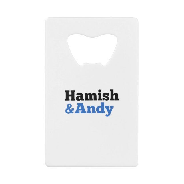 Hamish And Andy (Front)