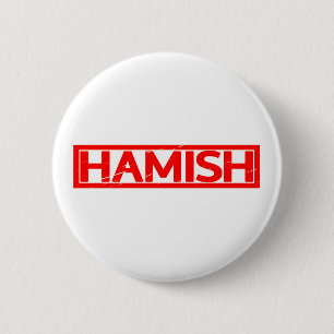 Hamish Stamp 6 Cm Round Badge
