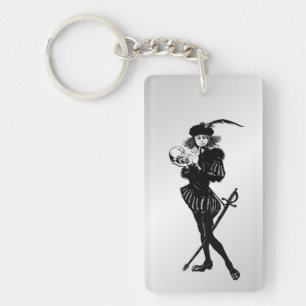 Hamlet Alas Poor Yorick! Key Ring