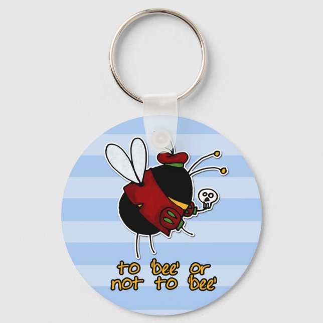 hamlet bee key ring (Front)