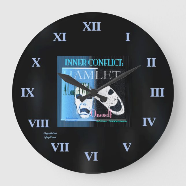 Hamlet Large Clock (Front)