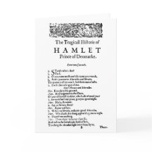 Hamlet Original Script