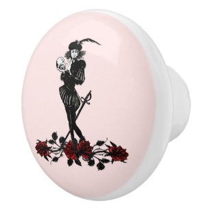 Hamlet Pink Ceramic Knob