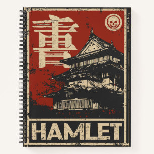 Hamlet Shakespeare Poster – Japanese Ukiyo-e Notebook