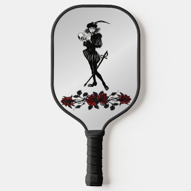 Hamlet Silver Pickleball Paddle (Back)