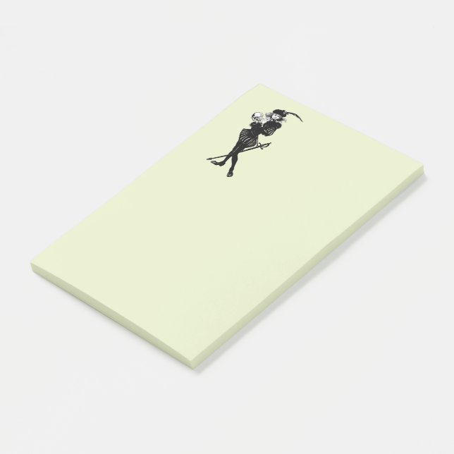Hamlet The Bard Lime Green  Post-it Notes (Angled)