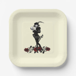 Hamlet Yellow Paper Plate