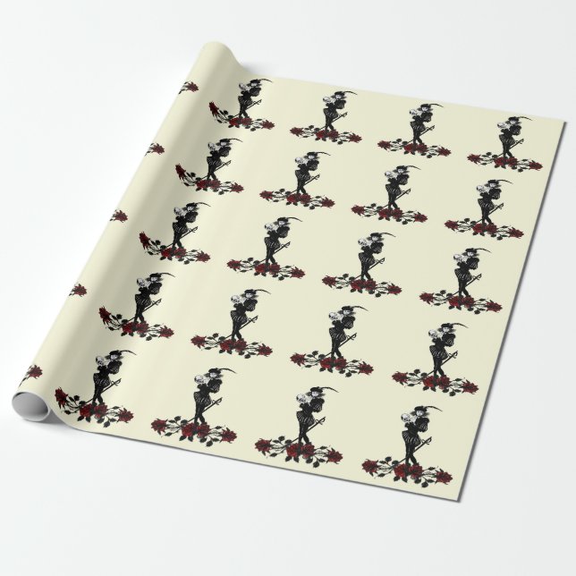 Hamlet Yellow Wrapping Paper (Unrolled)