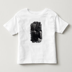 Hamlin Garland in his Cheyenne Teepee Smoking Toddler T-Shirt