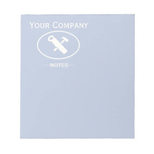Hammer and Saw Design Notepad