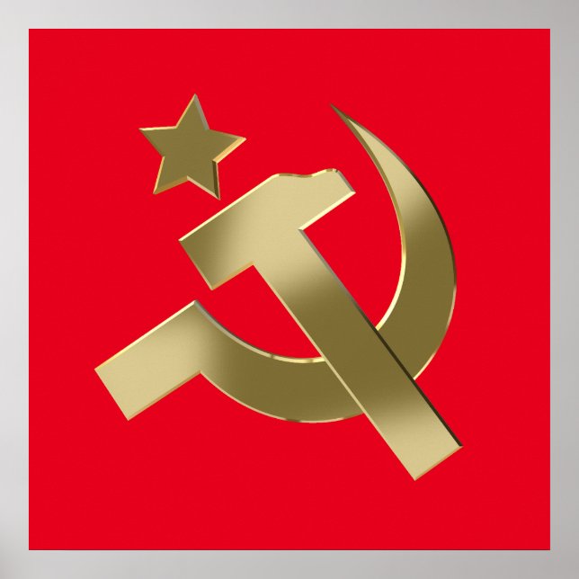 Hammer and sickle poster (Front)