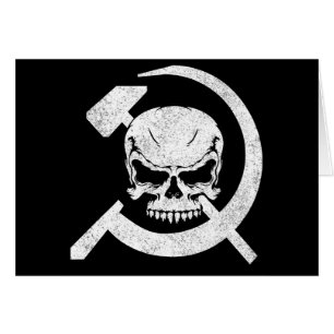 Hammer and Sickle with Skull