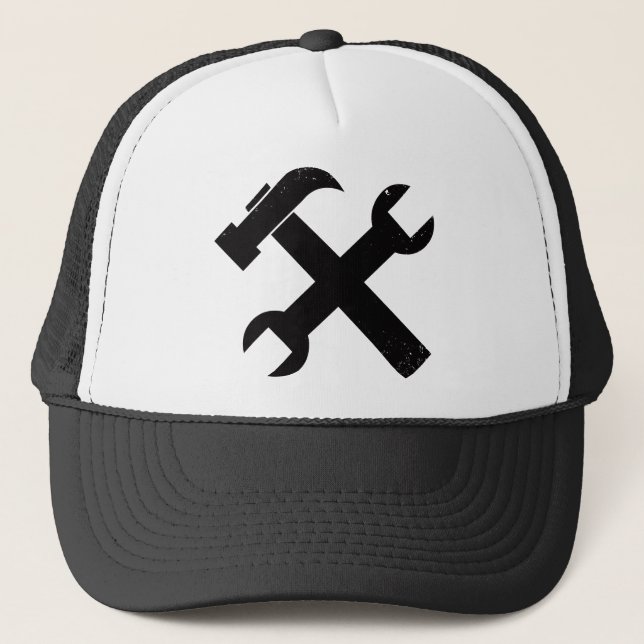 Hammer and Wrench Trucker Hat (Front)