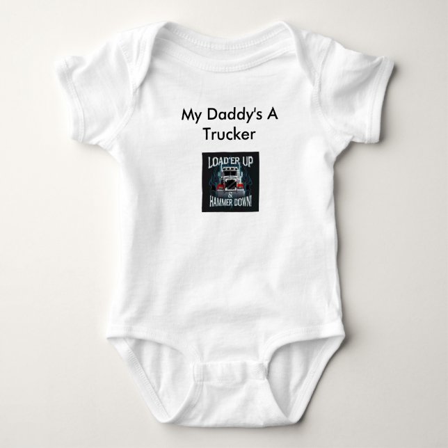 "Hammer Down" Baby Bodysuit (Front)