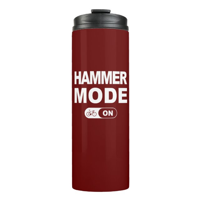 Hammer Mode On Thermal Tumbler (Front)