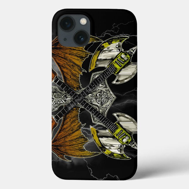 Hammer of the Gods Guitars Thor Case-Mate iPhone Case (Back)