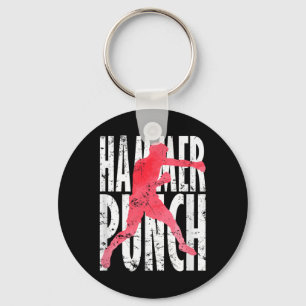 Hammer Punch Boxing MMA Key Ring