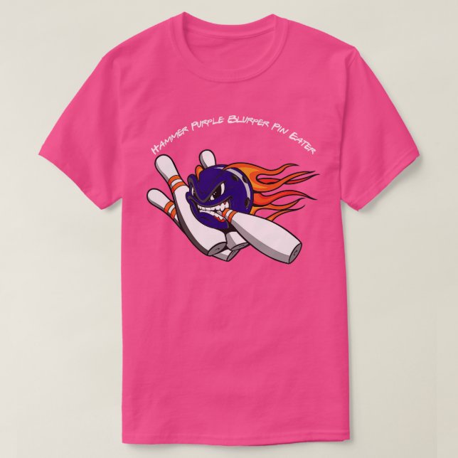 Hammer Purple Ball  T-Shirt (Design Front)