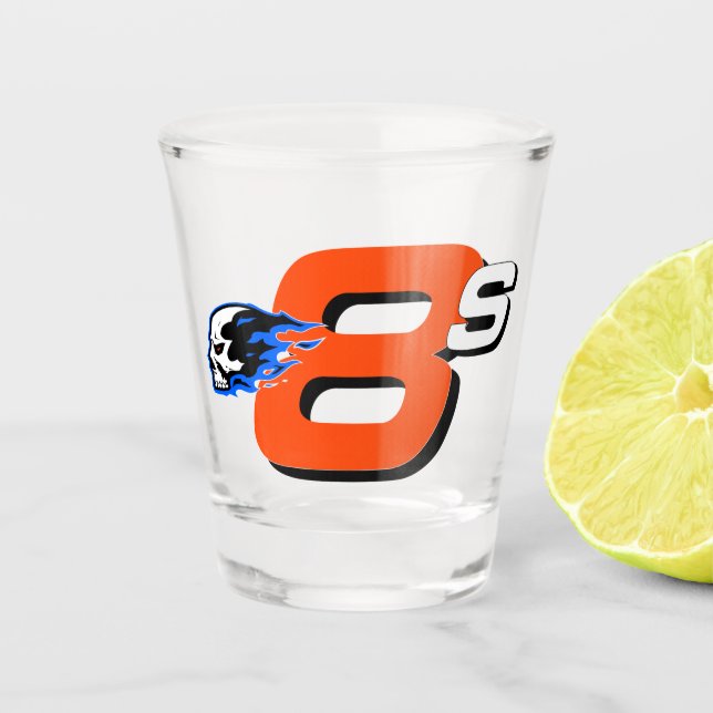 Hammer Racing Shot Glass (Front)