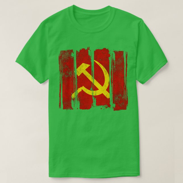 Hammer Sickle Soviet Union Communism 1 T-Shirt (Design Front)